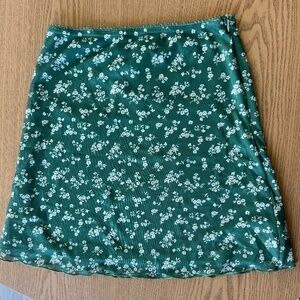 Princess Polly Green Mini Skirt